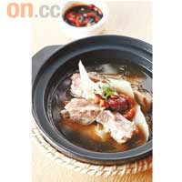 肉骨茶鐵沙煲 $72