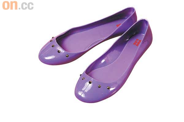 Pedder Red紫色圓頭膠鞋$995（d）