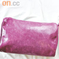 A.P.C.紫色Clutch Bag 原價$2,799 3折$840