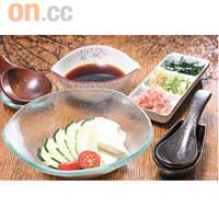 自家製冷豆腐 $67<br>吃海鮮前，來一道自家製冷豆腐，不但可以降溫消暑，還可以喚醒味蕾。