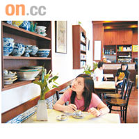 大炮台上有間典雅小Cafe。
