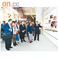 圖片展開幕當天，省港澳粵劇界都有代表出席。