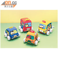 K's Kids 4件玩具車 原價$245、特價$183.8