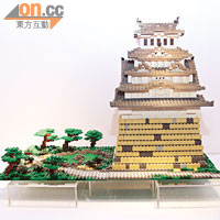 除了親身抵港外，直江老師更帶來親手製作的日本城堡模型，讓香港粉絲大開眼界。