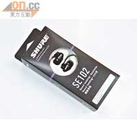 Shure SE102<br>$580（d）