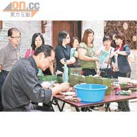 大宅有中國民間工藝師駐場，平日下午於現場獻藝。