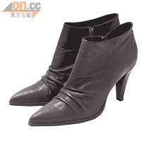 Initial黑色尖頭Ankle Boots$1,690 （a）