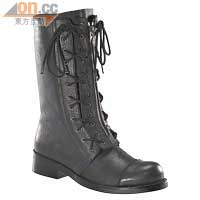 Venilla Suite黑色Lace Up Boots未定價 （b）