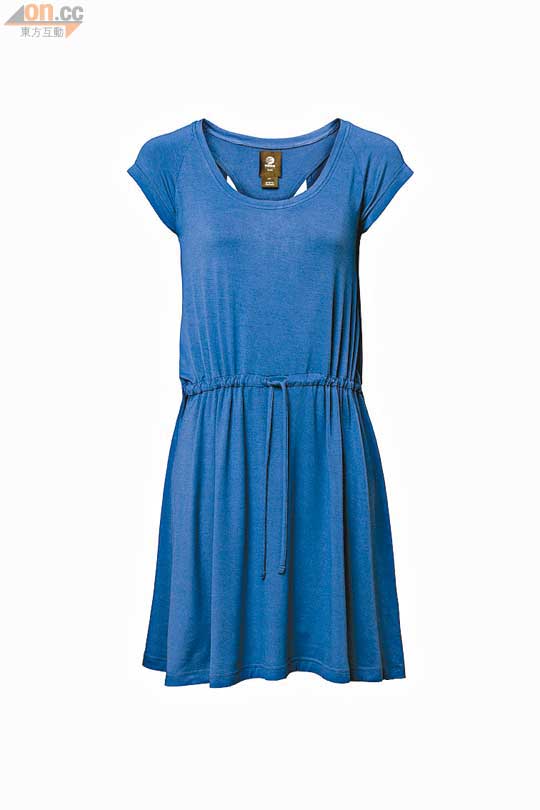寶藍色連身裙$1,000