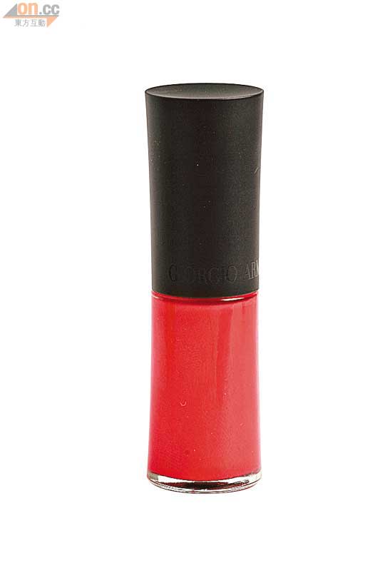Giorgio Armani Fluid Shine紅色指甲油$160 （A） 