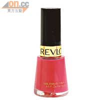 Revlon香味色彩桃紅色甲油 $29 （C）
