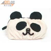 毛巾熊貓化妝袋 $15