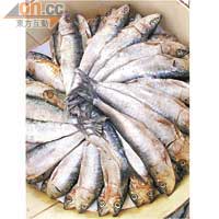 沿海的華倫西亞盛產海鮮，也會把沙甸魚醃鹹來賣。