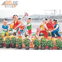 綵燈將於西灣湖廣場一帶展出。