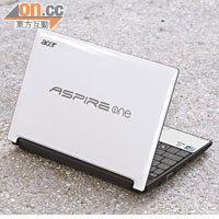 AOD255的外形設計跟普通Netbook分別不大，拎上手感覺很輕身。$3,298