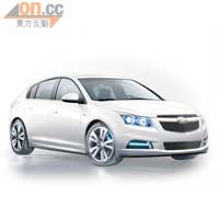兩年前Cruze Sedan在巴黎車展首度亮相，Hatchback版也將於今年的相同場合曝光。