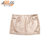 Killah金色短裙  $550（b）
