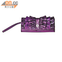 Killah金屬紫色Clutch Bag  $550（b）