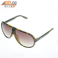 Gucci玳瑁色太陽眼鏡 $1,740（C）