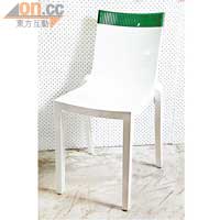 「Hi Cut Chair」，由法國殿堂級大師Philippe Starck設計。$2,210