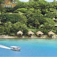 東姑阿都拉曼海洋公園每個島都有不同級數的Resort。