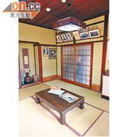 紀念館內擺放了不少夏目漱石及正岡子規的資料及照片。