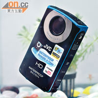 JVC新出的Picsio GC-WP10防水攝錄機
