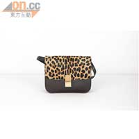 Celine黑色豹紋 Box Bag $31,000 （B）