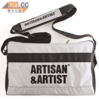 來自日本的Artisan & Artist的袋身主要用上高度防水的物料製作，顏色搶眼，外表實而不華。各$2,190（a）