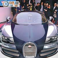 Bugatti香港陳列室開幕