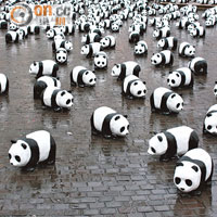 1,600隻熊貓台北搶灘