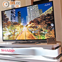 THX認證Sharp 4K電視畫質靚爆
