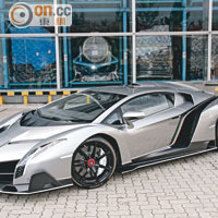 驚鴻一瞥Lamborghini Veneno香港現身
