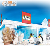 LEGO白色展館萌爆Sell環保