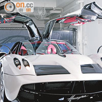 Pagani Huryra身價千萬風神飛到