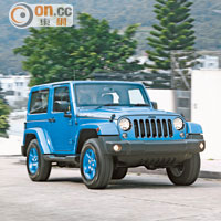 Jeep Wrangler Polar Edition Package粗獷型藍