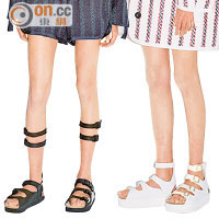 變種Birkenstock  厚底涼風