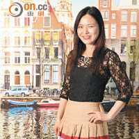 荷蘭華裔時裝設計師Angelle Chang  讓兔唇展笑顏