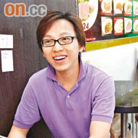 維景酒店附近經營食店的陳先生表示，現時生意只及以往八至九成。