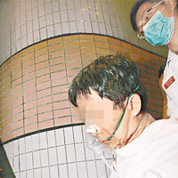 自刎長期失業男子獲救送院。