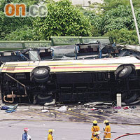 去年造成十九人死亡的旅遊巴車禍，司機只是停牌三年。