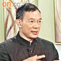 謝偉俊指出內地雖有決心打老虎，但力度仍不足夠。