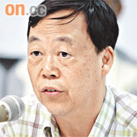 汽車交通運輸業總工會的士司機分會主任杜燊棠