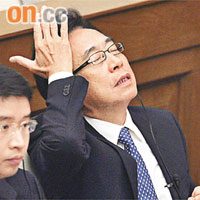 梁展文強調在談判破裂前，曾俊華和曹萬泰「將個波交畀我」。