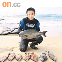 日前在澳洲潛水失蹤的香港移民Brian Lam，生前是潛水及海底獵魚發燒友。