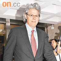 麥至理表明，恐嚇信與其律師行及其客戶陳振聰無關。	資料圖片