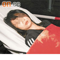 在家中涉「索K」暈倒少女送院治理。