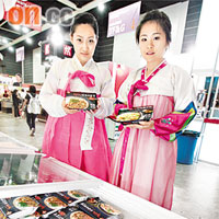 有韓國食品商推出特價五元一個的「叮叮飯」。