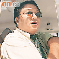 旅巴司機古先生指公司有兩車被偷，有同事因而要停工。