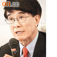 朱經武批評政府只重視金融業，忽略科研發展。